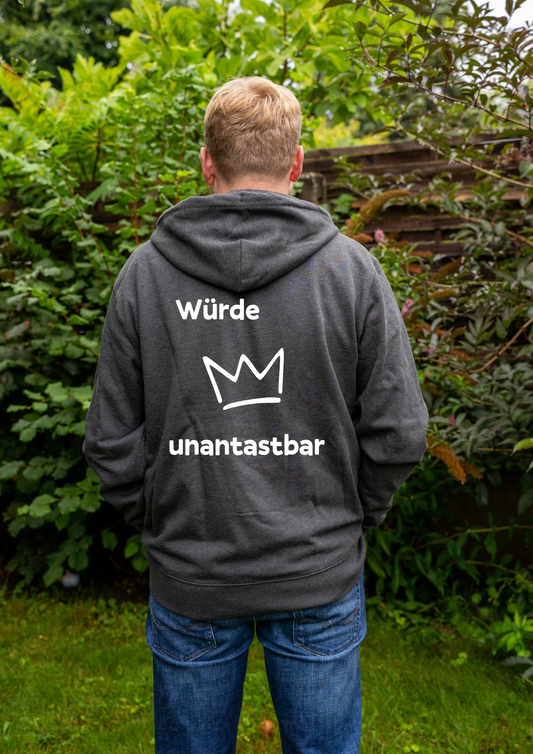 Jacke/Zip-Hoodie (Dunkelgrau)