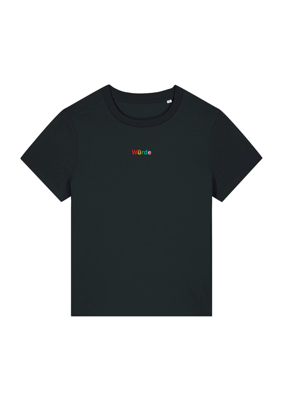T-shirt Frauen mit Retro-Print (schwarz) (Kopie)