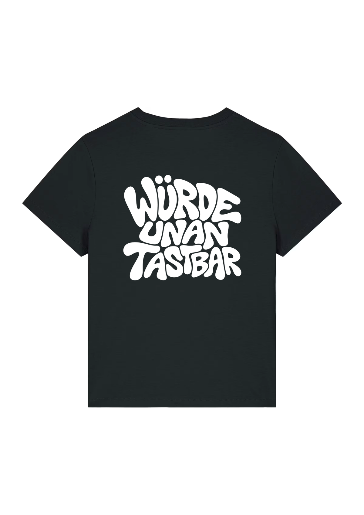T-shirt Frauen mit Retro-Print (schwarz) (Kopie)
