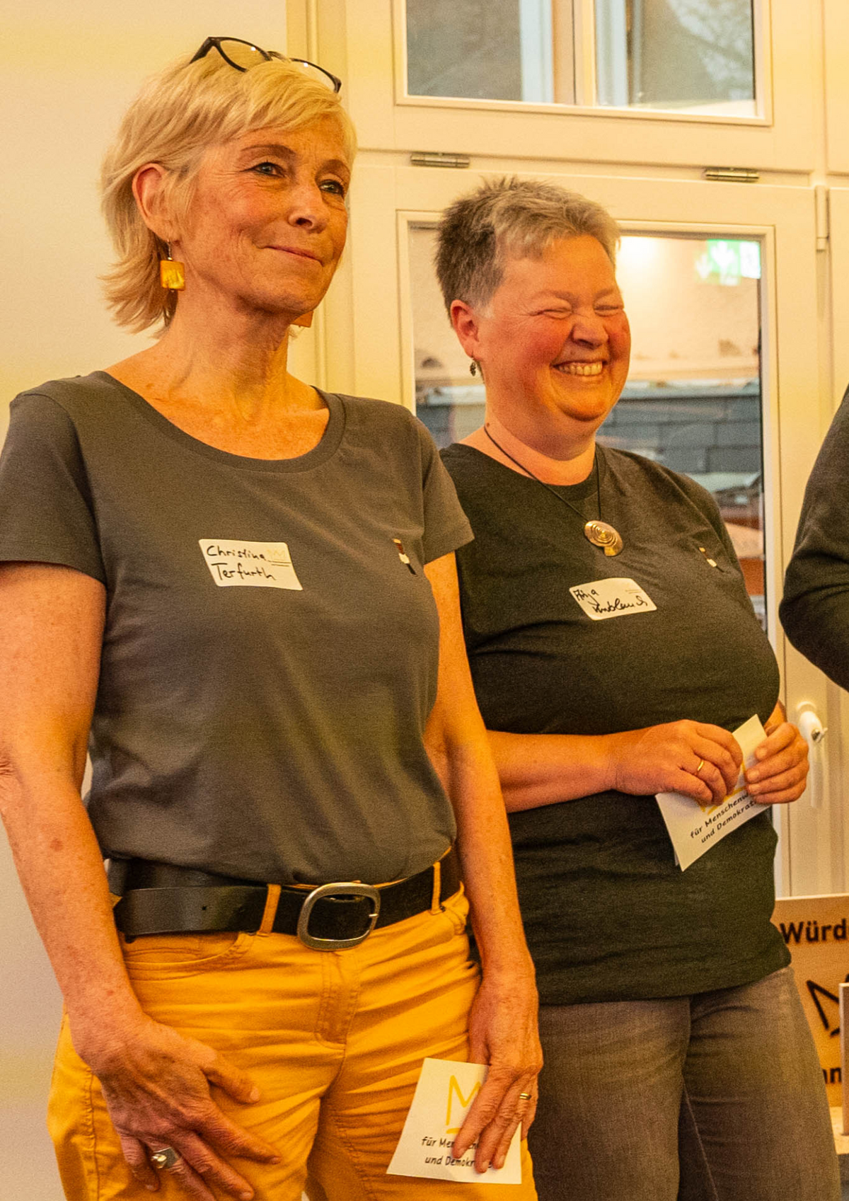 T-Shirt Frauen (Dunkelgrau)