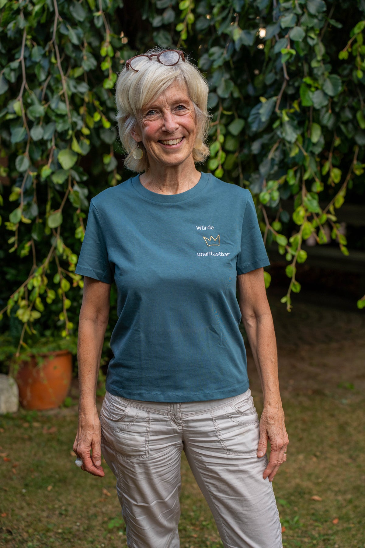 T-shirt Frauen (Petrol)