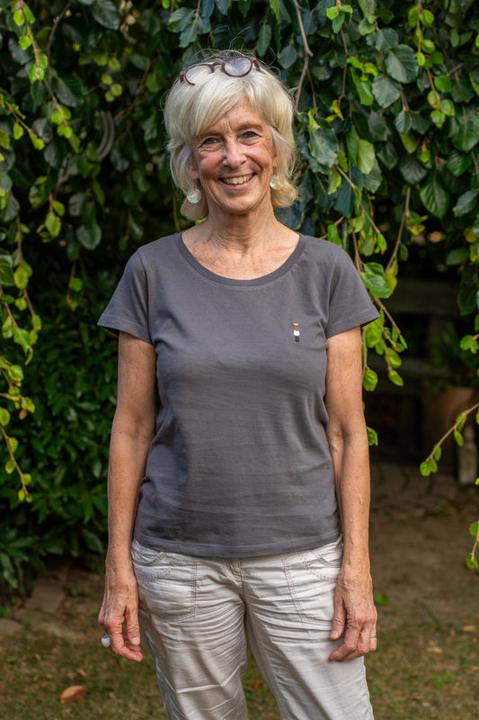 T-Shirt Frauen (Dunkelgrau)