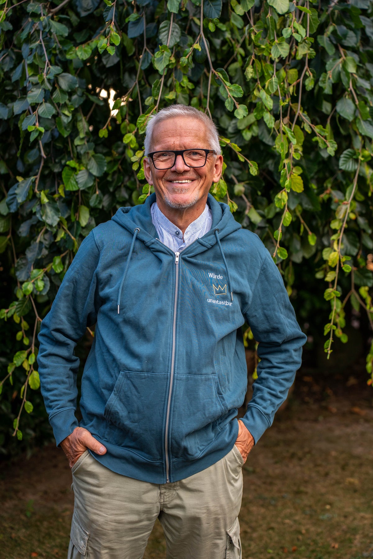 Jacke/Zip-Hoodie (Petrol)